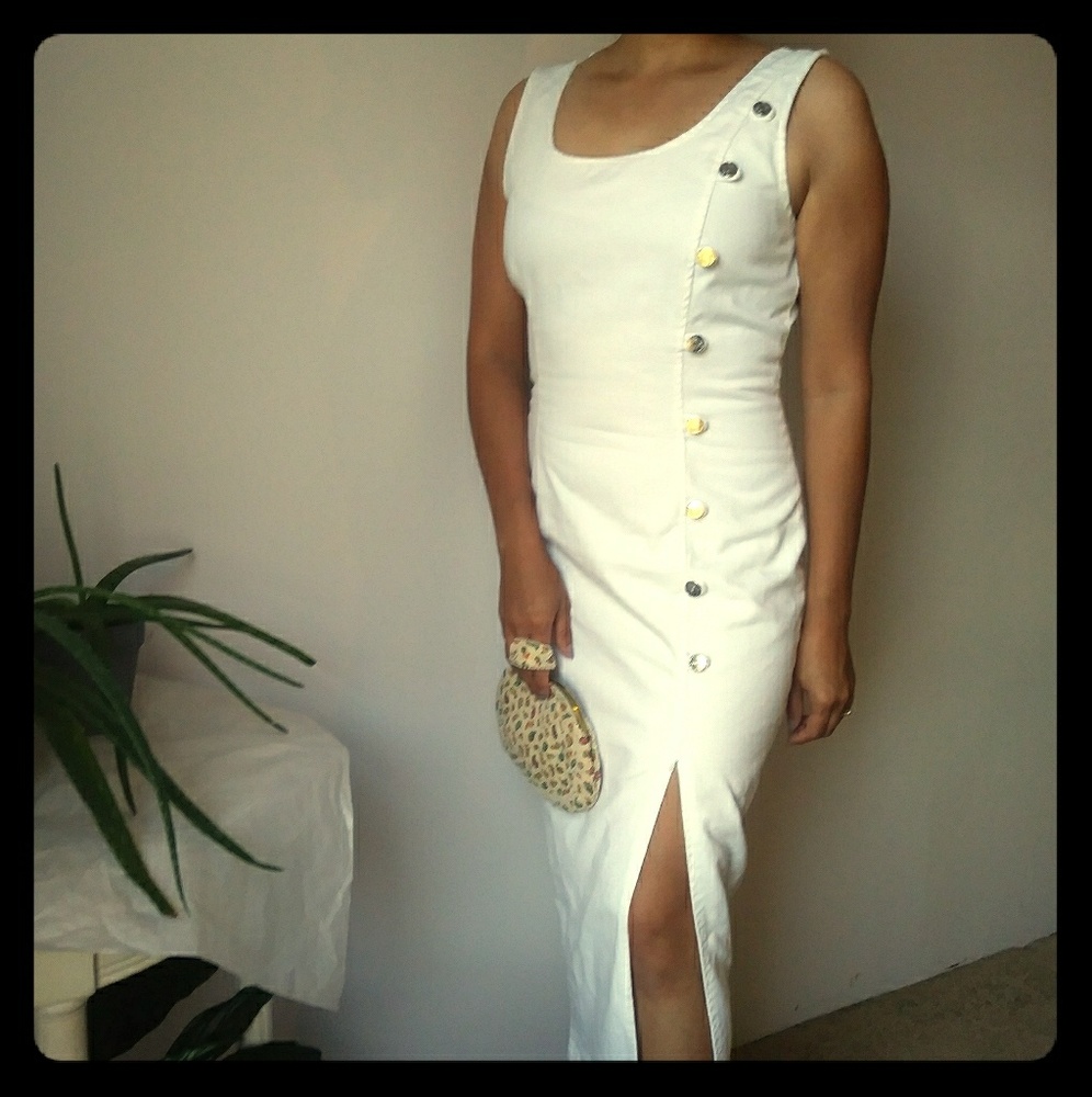 Vintage denim dress